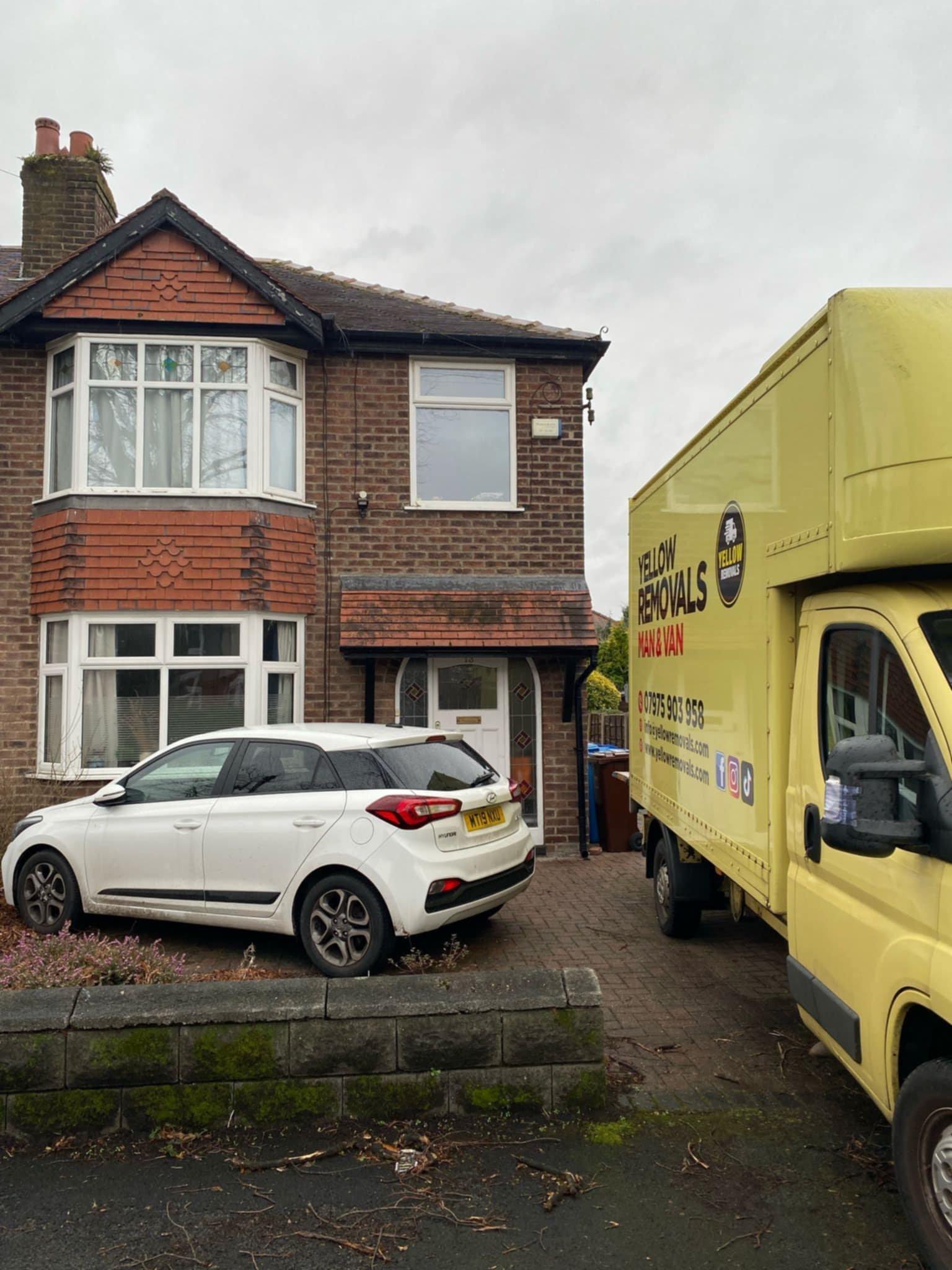 Professional movers at work